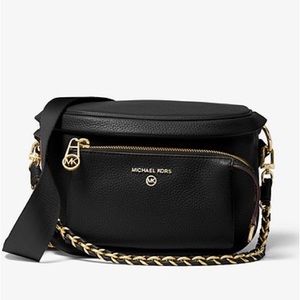 Michael Kors Slater Medium Pebbled Leather Sling Pack